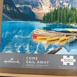 Hallmark Blue 'Come Sail Away' Puzzle